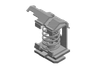 Shield Brackets with Compression Spring- with or without Integrated Strain Relief -- 36700