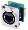 NEUTRIK RJ45 Jack, Feedthru - NE8FDP - Visual Sound, Inc.