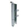 Removable Spring Hinge, Concealed Assembly, M6Stud Mount, Steel, Blue Zinc -- F6-DHIM-6015-AR-M6 - Image