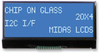 Lcd,cog 20X4,i2C Bstn White On Blue; Character Count X Line Midas - 47W0539 - Newark, An Avnet Company