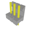 Headers, Male Pins - 612-LCW-103-07-G-S-230-LL-ND - DigiKey