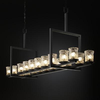 GLA-8717-16-CLRT-MBLK Island/Pool Table-4 Light + - 671854 - Capital Lighting, Inc.