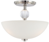 1612-613 3 Light Semi Flush - 1612-613 - Minka Group