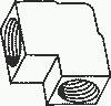 Tube to Pipe Elbow 90° - 452-05-02 - Tompkins Industries, Inc.