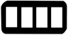 Standard Wall Plate - 80404 - Mulberry Metal Products, Inc.