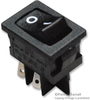Switch, Rocker, Dpst, 10A, 250A, Black; Switch Operation Itt Cannon - 02M9169 - Newark, An Avnet Company