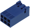 Wire-Board Connector Receptacle, 6 Position, 2.54Mm; Product Range Amphenol Communications Solutions - 62K6524 - Newark, An Avnet Company