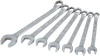 7 Pieces 6 Point Metric Mirror Chrome Wrench Set - MC691 - Gray Tools Canada Inc.
