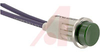Indicator, Pnl-Mnt:Incandescent;Green;0.50 In;28V;Lens, High Hat;22AWG Wire Lead - 70130205 - Allied Electronics, Inc.