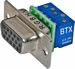 HD15 (m) to terminal block cable mount connector. - CD-HD15MEZB - Visual Sound, Inc.