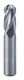 Series 1900 4 Flute Ball, Stub, End Mill -- 19001 - Image