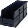 Stackable Shelf Bin, Black; Bin Colour Quantum Storage - 44AC7586 - Newark, An Avnet Company