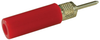 Tip Plug, Solderless, Red; Gender Multicomp - 79K4781 - Newark, An Avnet Company