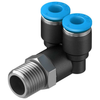 Fittings, Couplings, and Distributors - 2171-QSYL-1/4-6-ND - DigiKey