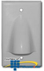 ICC 1-Gang Bulk Nose Faceplate - IC640BSSWH - TelephoneStuff.com