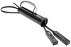 Protect It! 3-Outlet Desktop-Grommet Surge Protector, 10 ft. Cord, 900 Joules, 2 USB Charging Ports, RJ45, Black Housing -- TLP310DMUSB - Image