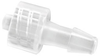 Fisnar 561086 Male Luer Lock to Barb Fitting Connector Clear 0.156 in x 0.25 in Tube -- 561086 - Image