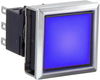 Pb Switch, Dpdt, 5A, 250Vac, Blu, Panel; Product Range Idec - 94AC0599 - Newark, An Avnet Company