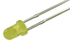 Led, Yellow, T-1 (3Mm), 9.5Mcd, 590Nm; Led Color Multicomp Pro - 14N9394 - Newark, An Avnet Company
