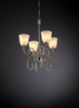 GLA-8910-56-WHTW-NCKL Mid. Chandeliers-Glass Up - 494981 - Capital Lighting, Inc.