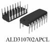 PRECISION P-CHANNEL EPAD® MOSFET ARRAY QUAD NANOPOWER MATCHED PAIR - ALD310702APCL - Advanced Linear Devices, Inc.