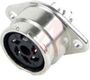 DIN Receptacle; Receptacle; 5; Female; Panel Mount - 70214266 - Allied Electronics, Inc.