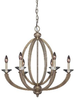 1-1551-6-122 Mid. Chandeliers-Candle - 656973 - Capital Lighting, Inc.