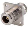 RF Adapter Straight N Female to N Female DC - 9GHz Flange 50Ω - NFFL-NF50+ - Mini-Circuits