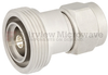 Low PIM N Male (plug) to 7/16 DIN Female (Jack) Adapter, Tri-Metal Plated Brass Body, High Temp, 1.222 VSWR - FMAD1036 - Fairview Microwave Inc.