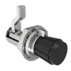 Compression Latch, Self-Adjusting, Medium Size, No Restriction, Knob, 1.6-8.7mm Grip, Zinc Alloy, Chrome Plated, Bright -- 16-10-411-14 - Image