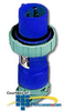 Leviton 250 AC 2P3W Wiring Watertight Pin and Sleeve Plug - 320P6W - TelephoneStuff.com