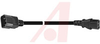 Power Cord,3 Conductor Unshielded,16 AWG,SJT Cord,6ft 7in connector in black - 70103732 - Allied Electronics, Inc.