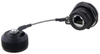 Category 6, Ruggedized Jam-nut, Electroless Nickel finish with Grounding Shield and Dust Cap - T6C00025 - MilesTek Corporation