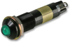 Panel Mount Indicator, Led, 9.3Mm, Green, 24V; Led Color Dialight - 30K5134 - Newark, An Avnet Company