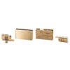 GLASS HINGE 24K GOLD - GS-GH50-GP - GS-GH50-GP - Sugatsune America, Inc.