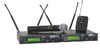 UHF Professional Wireless Dual Combo System, with WA302 Instrument Cable, ULX2/BETA58 Handheld Transmitter and Beta58 Microphone - ULXP124/BETA58 - Visual Sound, Inc.
