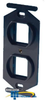 Legrand - Ortronics TracJack&trade; 2-Port Single Gang.. - OR-40800017 - TelephoneStuff.com