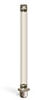Vented Straight Nylon Liquid Level Gage, 7 1/2” Sight Opening, 1/2” Male NPT Mounting Thread -- B3641-40716BA4W