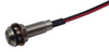 Panel Mount Indicator, Led, 5Mm, Blue, 28V; Led Color Marl - 96M8683 - Newark, An Avnet Company