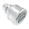 Captive Screw, 8-32 Thread, Floating, Slotted Recess, Knurled Bright Knob - 47-10-310-22 - Southco