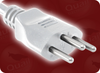 SEV 1011 SWISS WHITE to IEC-60320-C13 WHITE HOME // Power Cords // International Power Cords // Switzerland Power Cords -- 8520.118W - Image