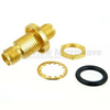 Hermetically Sealed SMA Female (Jack) to SMA Female (Jack) Bulkhead Adapter, High Temp, 1.4 VSWR - SM4944 - Fairview Microwave Inc.