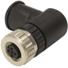 Sensor Connector, M12, Rcpt, 4Pos, Cable; Product Range Harting - 91Y4087 - Newark, An Avnet Company
