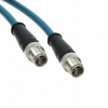 Ethernet Cables / Networking Cables M12 CAT6A CORDSET BLUE PUR AWG26 5M -- 514-1203410305 - Image