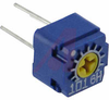 Trimmer;Cermet;Rest 100 Kilohms;PCB;1 Turn;Pwr-Rtg 0.5W;Dim 7mmLx7mmWx5.8mmH - 70041140 - Allied Electronics, Inc.