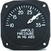 Engine Instruments / Miscellaneous IndicatorsManifold Pressure -- 6122-E.56 - Image
