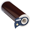 Brady B-595 Brown Vinyl Thermal Transfer Continuous Thermal Transfer Printer Label Roll - 10 in Width - 50 ft Length - 13617 - 754473-13617 - R. S. Hughes Company, Inc.
