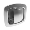 Push-to-Close-Latch, Non-Locking, Paddle - Front, Cable/Rod, Multi-Point, Yes, Zinc Alloy, Chrome Plated -- R3-22-300-10 - Image