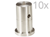 Optical Pedestal 10 Pack, 50.8 mm Height, 25.4 mm Diameter, M4 Thread - M-PS-2-PK - Newport MKS