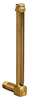 Vented Long Elbow Brass Liquid Level Gage, 5 17/32” Sight Opening, 1/2” Diameter Glass, 3/8” Male NPT Mounting Thread - B1149-27 - Oil-Rite Corp.
